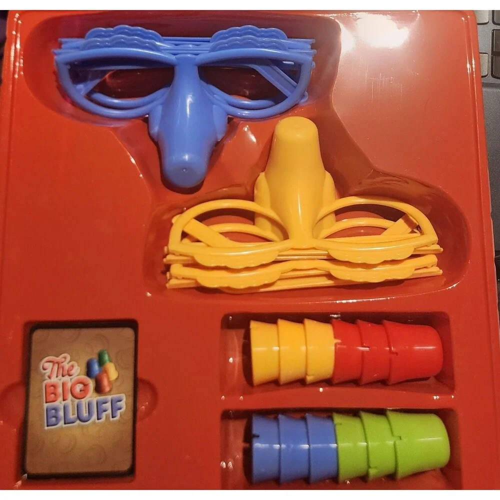 The Big Bluff Family Board Game Of Deception 2-4 Players Ages 5 & Up Anker